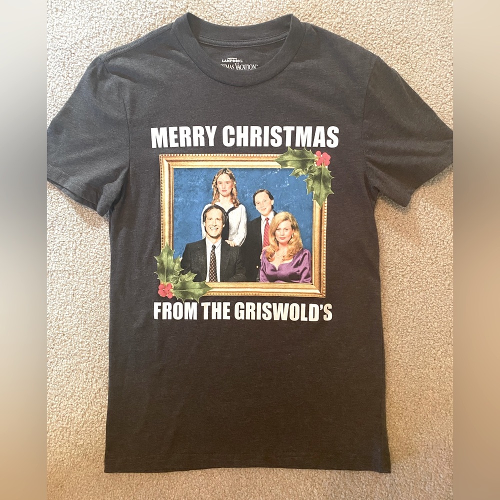 Merry Christmas from the Griswold's T Shirt Snall Vacation Clark Ellen-Unisex